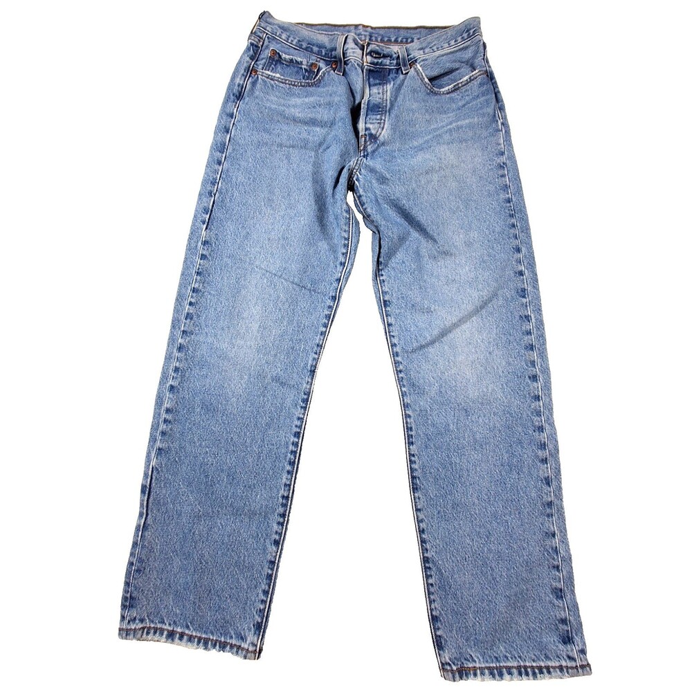 Levi’s 501 Women’s Jeans W31 L28 Light Wash Distressed NWOT